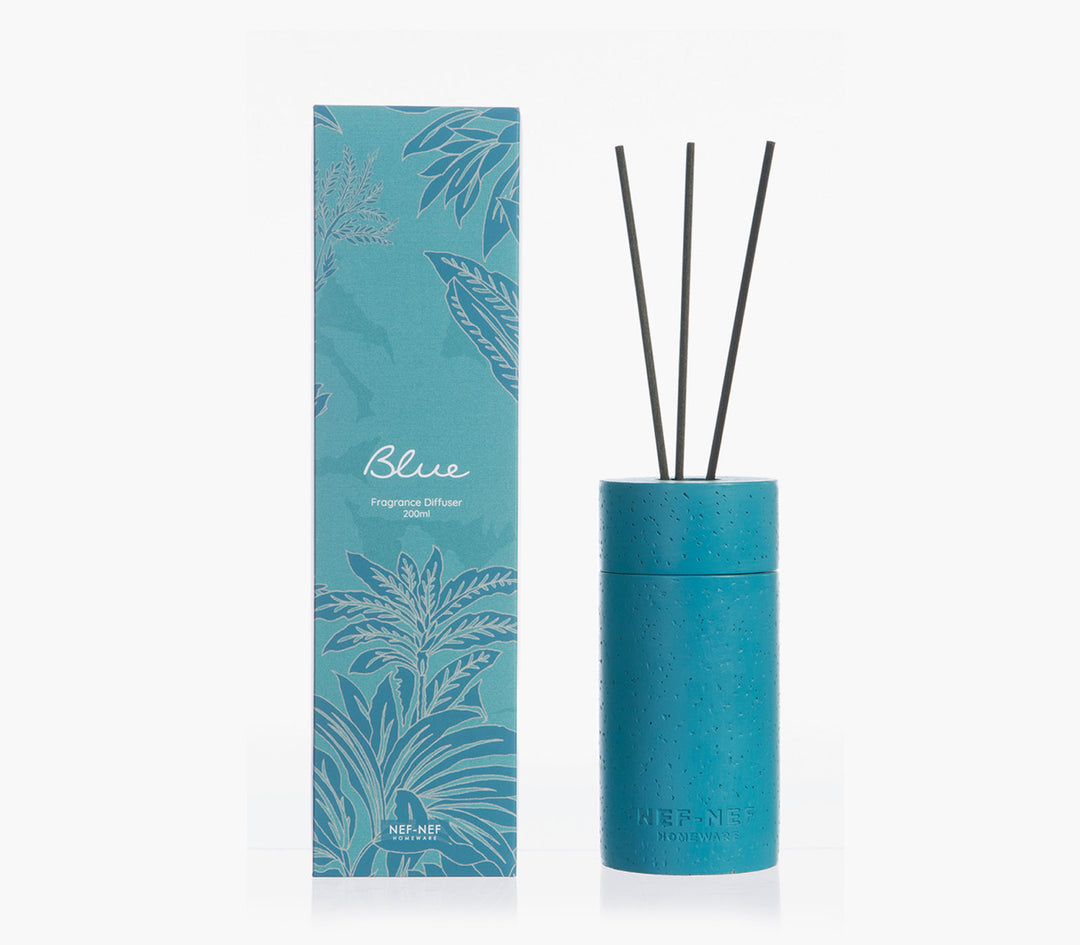Αρωματικό Χώρου Με Στικς Μπλε Blue 200ml Nef-Nef Homeware