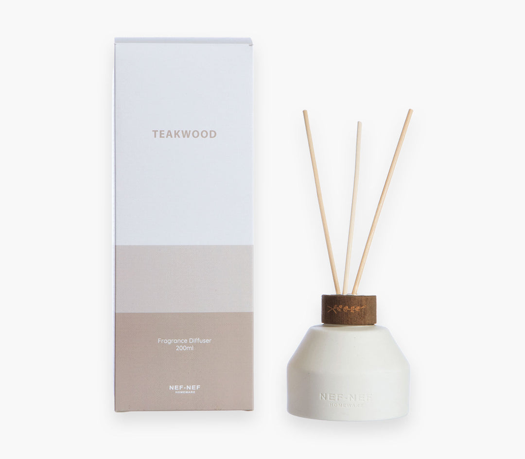 Αρωματικό Χώρου Με Στικς Sand Rose Teakwood 200ml Nef-Nef Homeware