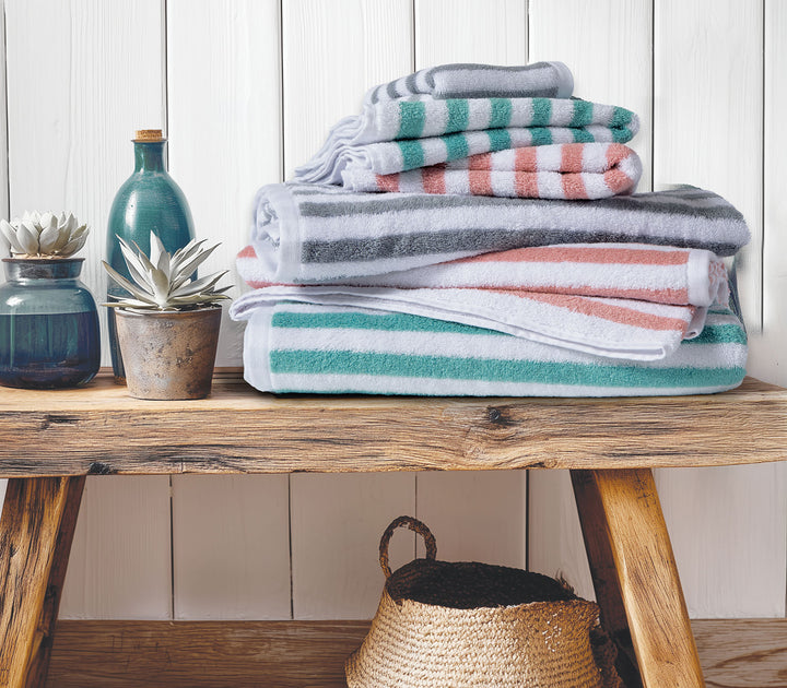 Πετσέτα Ροζ Βαμβακερή Casual 50X90cm Nef-Nef Homeware