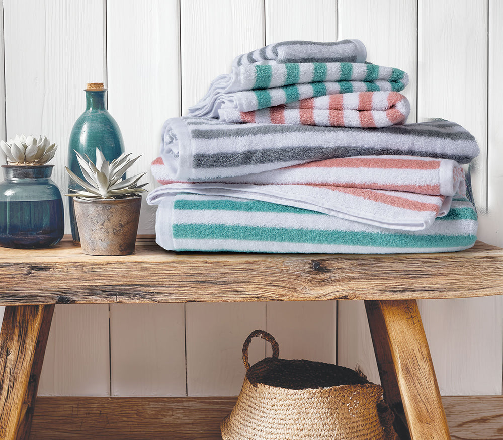 Πετσέτα Τιρκουάζ Βαμβακερή Casual 50X90cm Nef-Nef Homeware