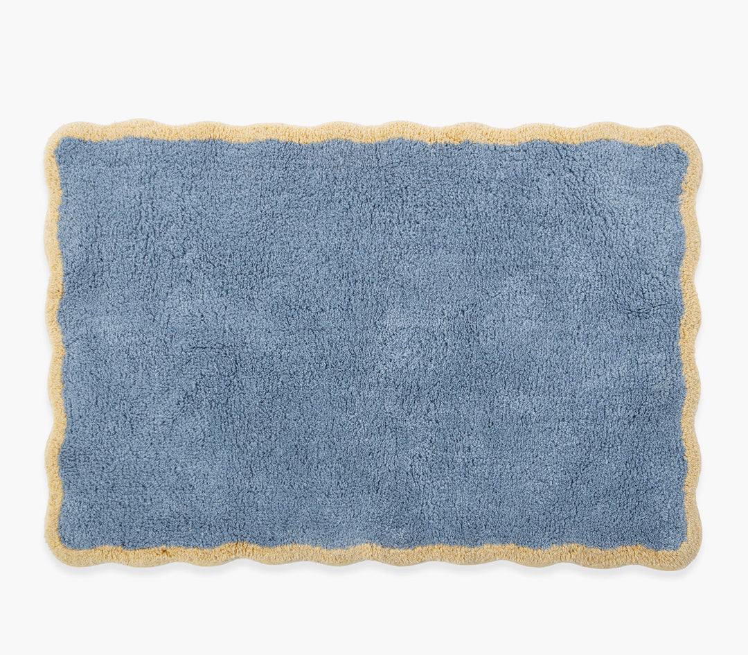 Ταπέτο Μπάνιου Μπλε Βαμβακερό Vertia 60X90cm Nef-Nef Homeware
