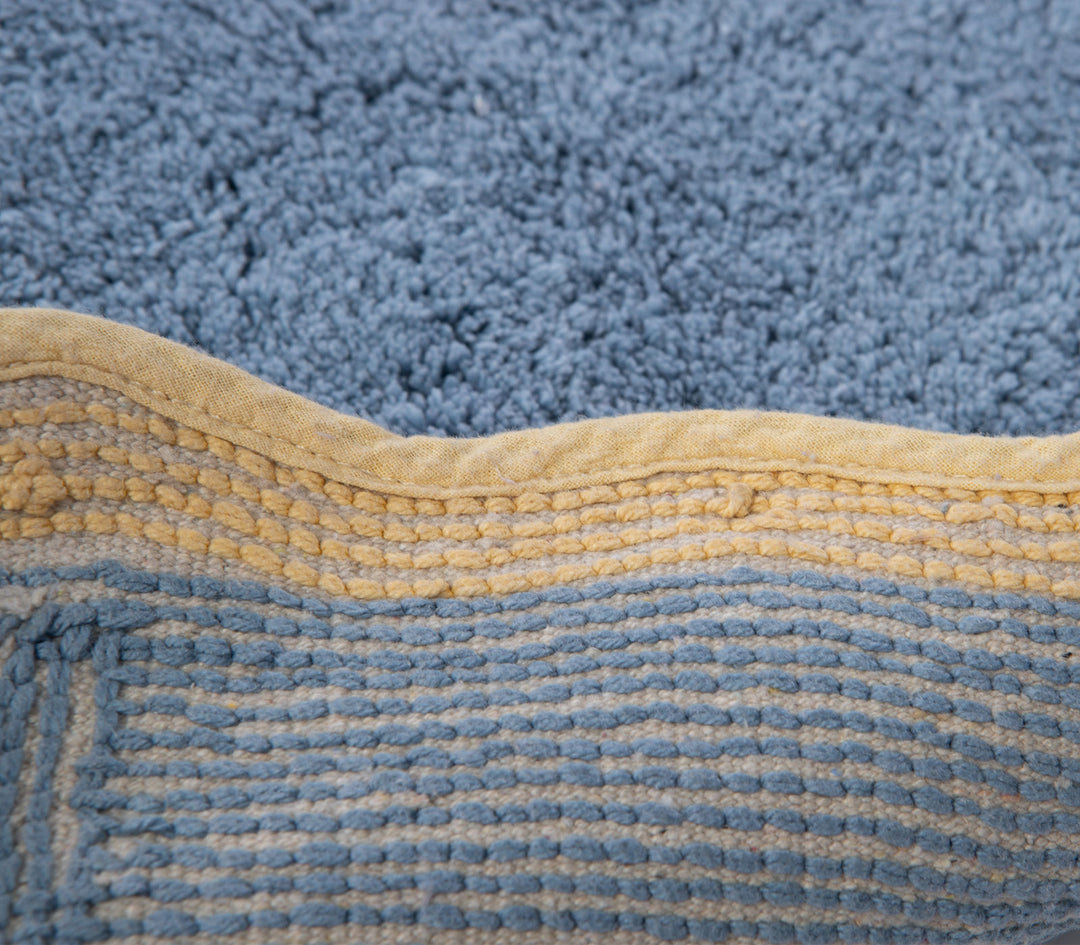 Ταπέτο Μπάνιου Μπλε Βαμβακερό Vertia 60X90cm Nef-Nef Homeware