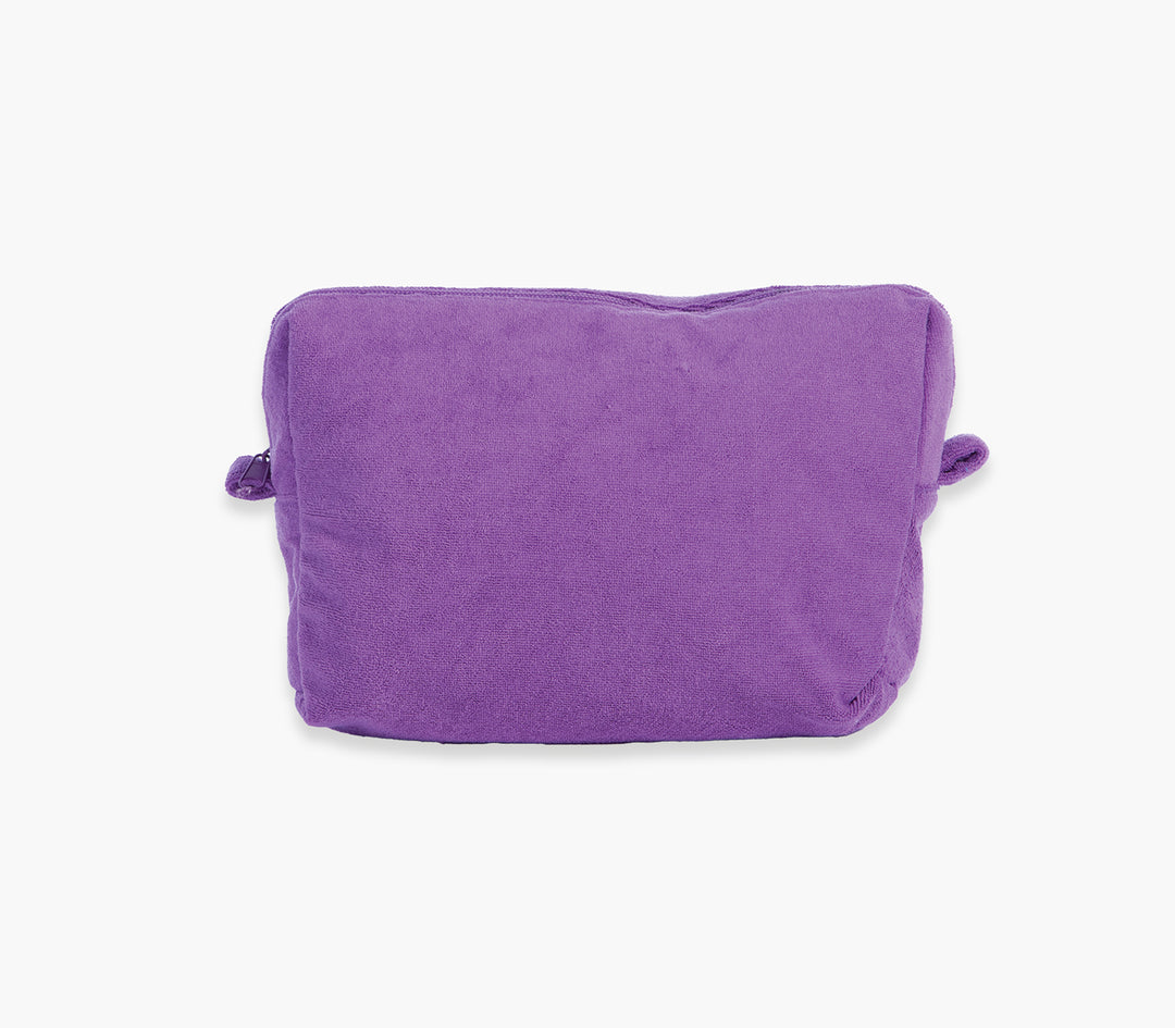 Μονόχρωμο Τσαντάκι Θαλάσσης Μωβ Expression 26 22,5X18cm Nef-Nef Homeware
