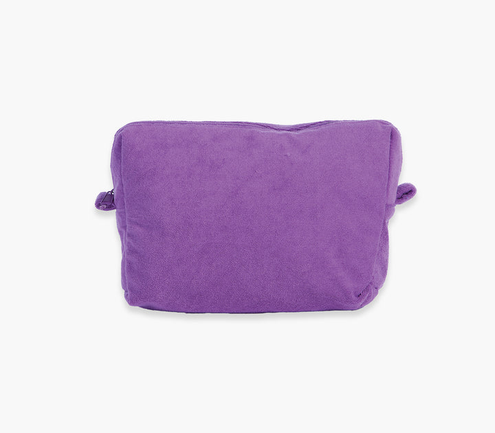 Μονόχρωμο Τσαντάκι Θαλάσσης Μωβ Expression 26 22,5X18cm Nef-Nef Homeware