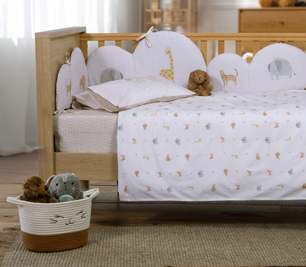 Καλάθι Μπεζ από Βαμβακερό Σχοινί Hilda 36X24X23cm Nef-Nef Homeware