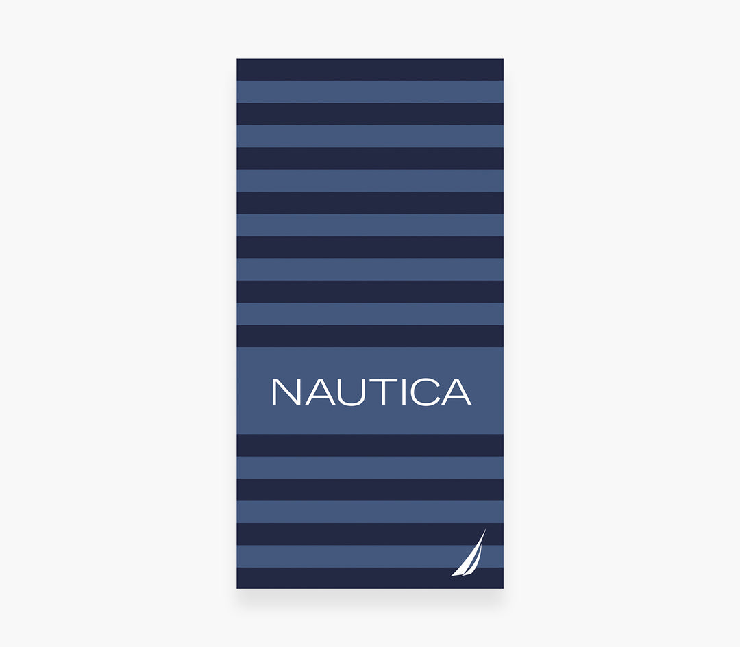 Πετσέτα Θαλάσσης Μπλε Nau Trust 80Χ160cm Nef-Nef Homeware