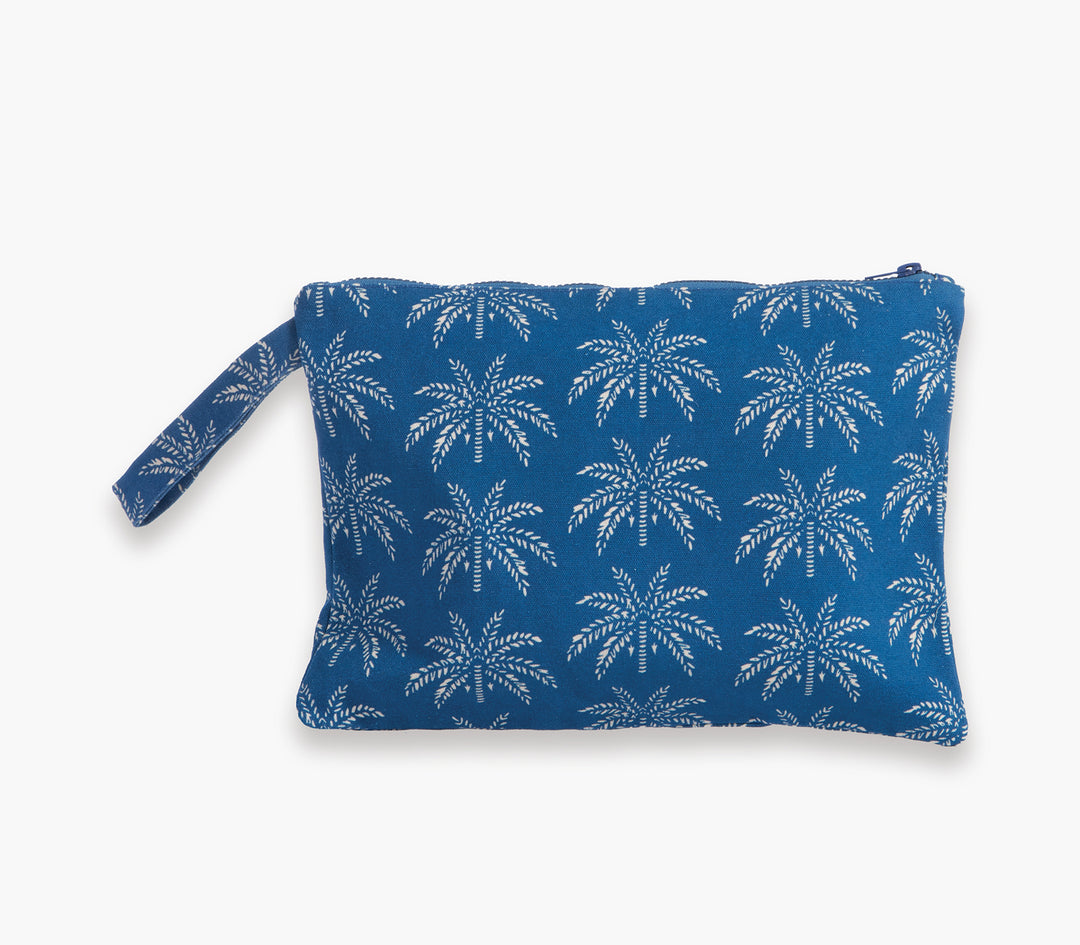 Τσαντάκι Θαλάσσης Μπλε Oriental 33X23cm Nef-Nef Homeware