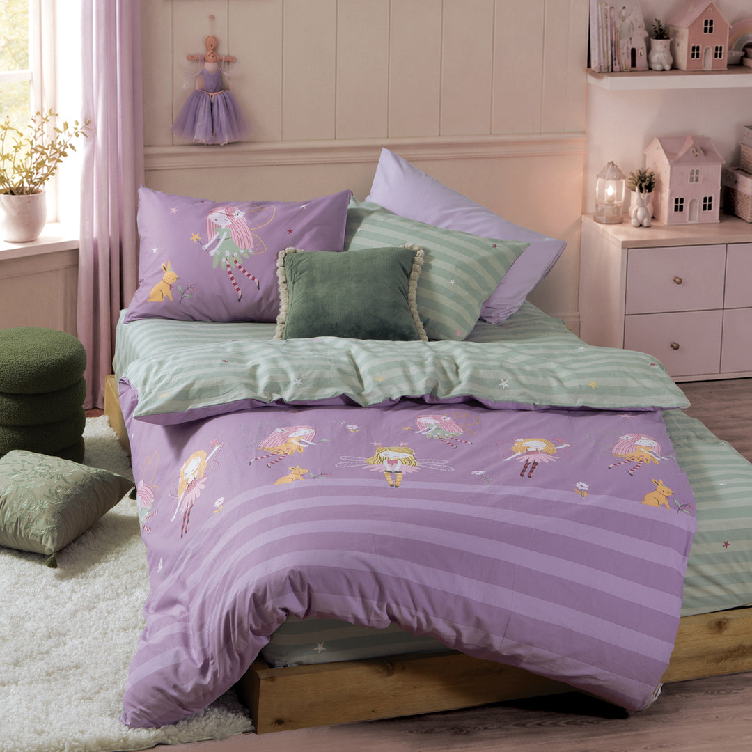 Σετ Παπλωματοθήκη Μονή Λιλά Fairy Tale Nef-Nef Homeware