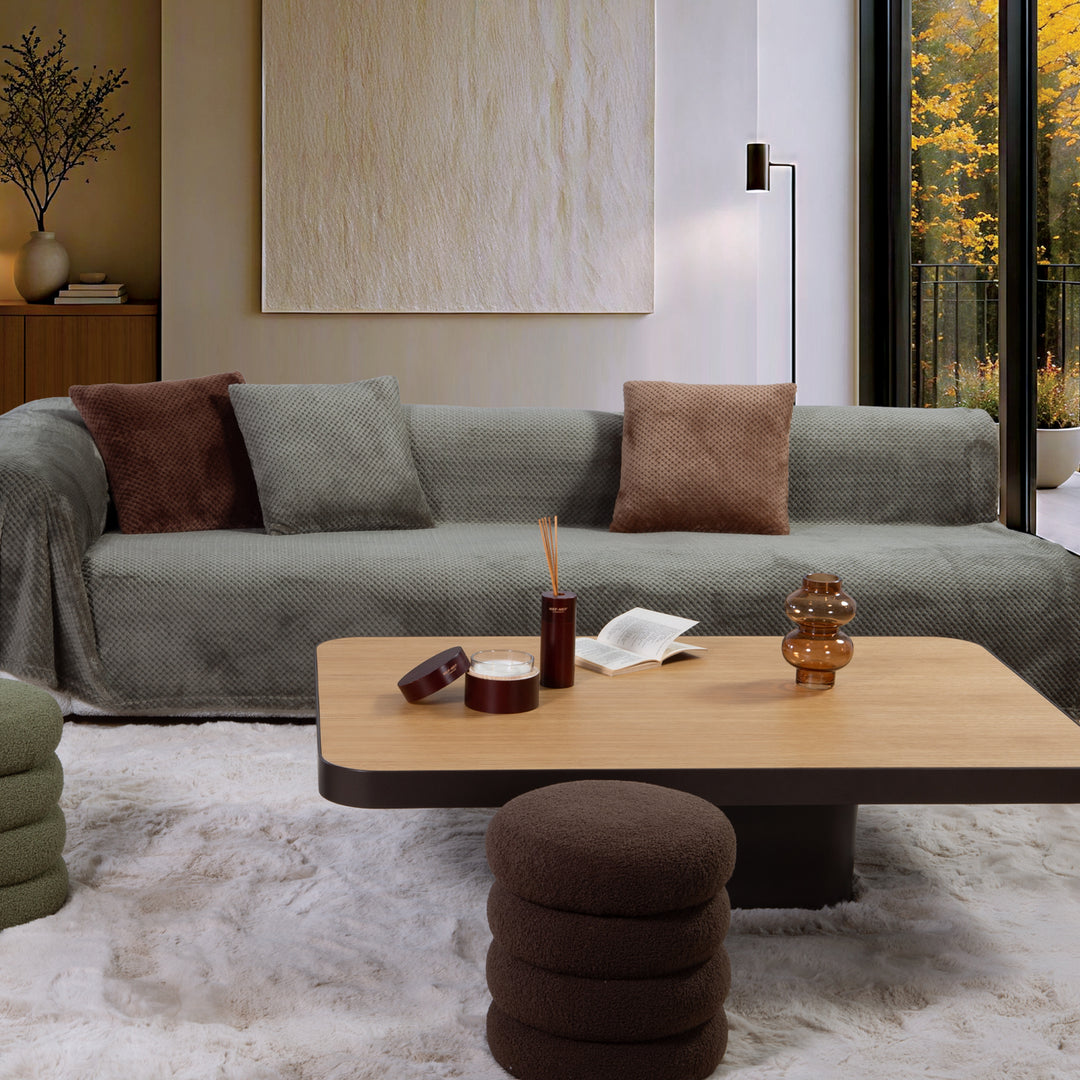 Ριχτάρι Τριθέσιου Καναπέ Πράσινο Edinber Nef-Nef Homeware