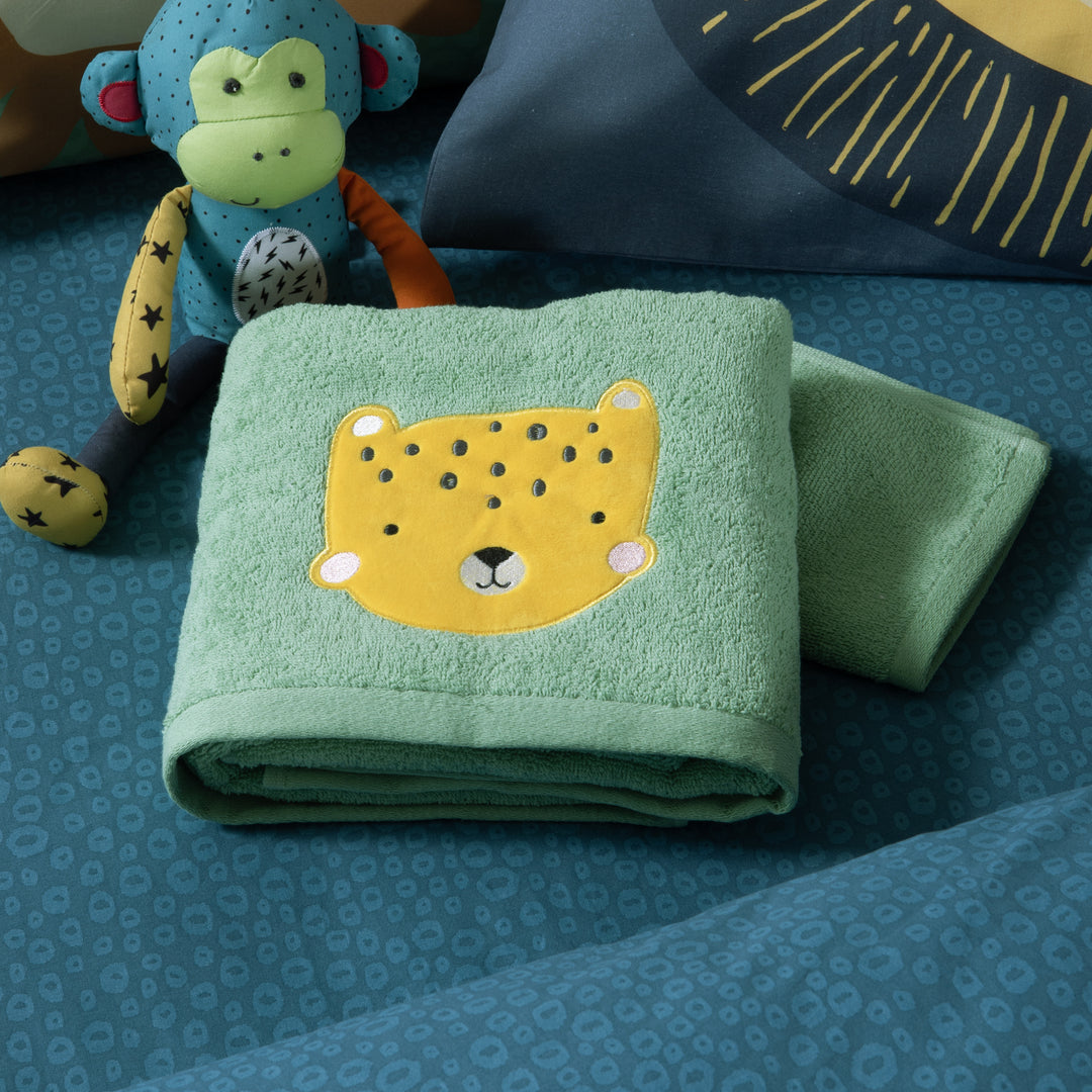 Πετσέτες Σετ 2Τμχ Πράσινο Jungle Mania Nef-Nef Homeware