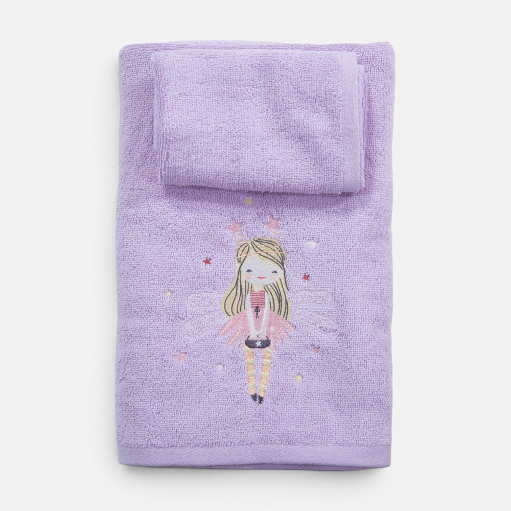 Πετσέτες Σετ 2Τμχ Λιλά Fairy Tale Nef-Nef Homeware