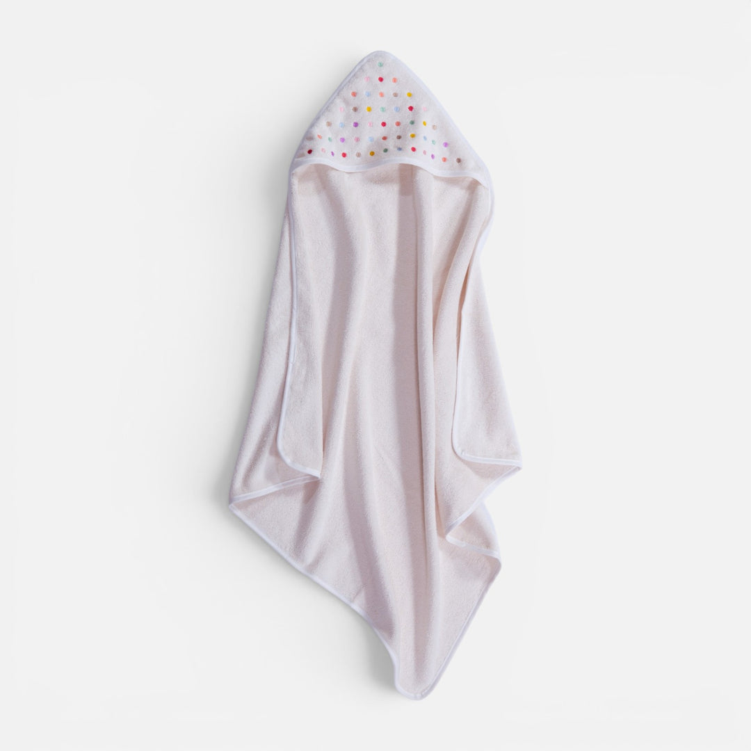 Κάπα Βρεφική Εκρού-Ροζ Dots Nef-Nef Homeware