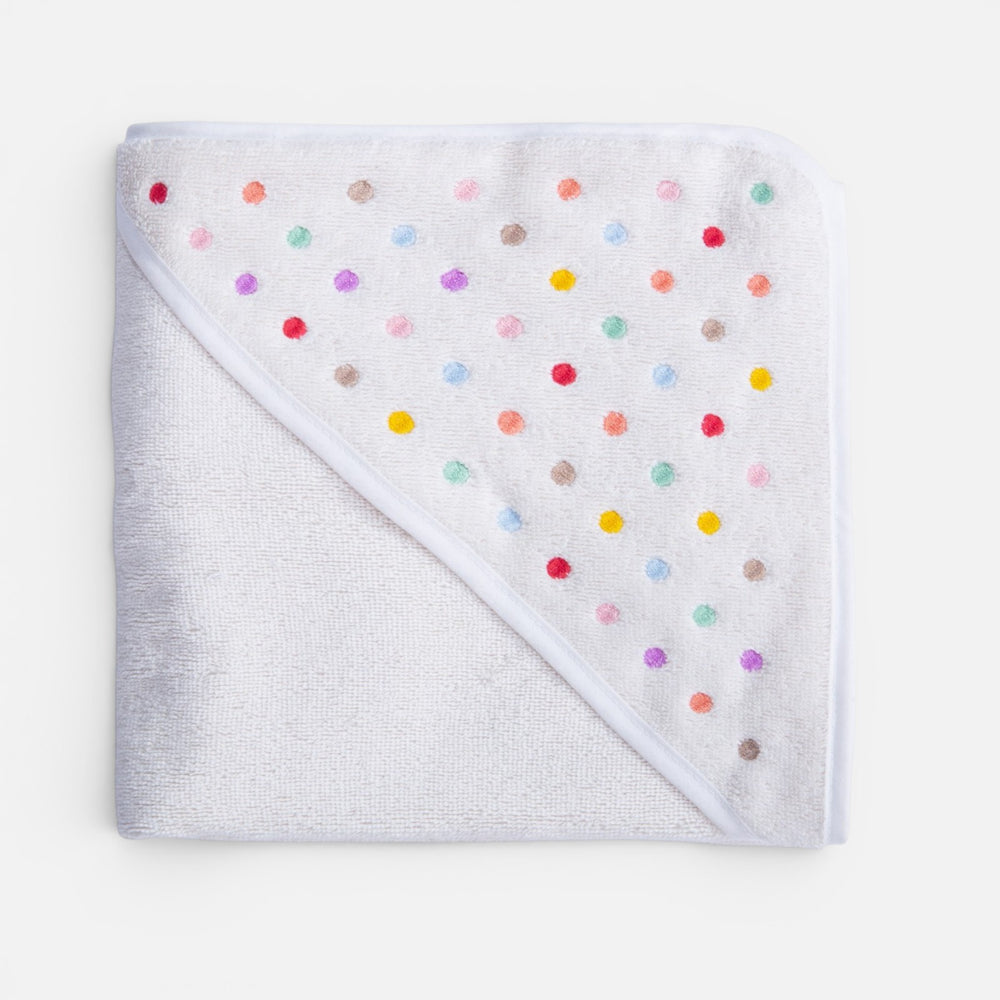 Κάπα Βρεφική Εκρού-Ροζ Dots Nef-Nef Homeware