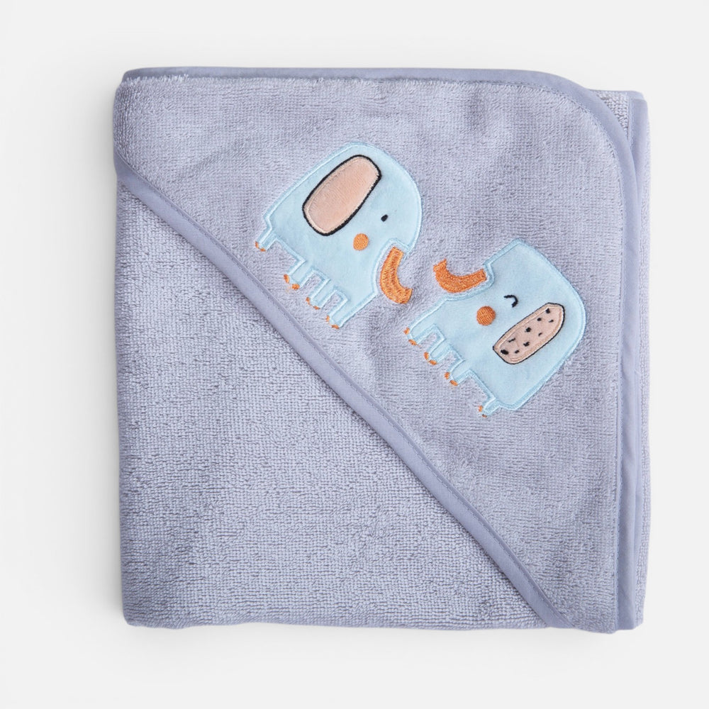 Κάπα Βρεφική Γκρι Elephants Nef-Nef Homeware