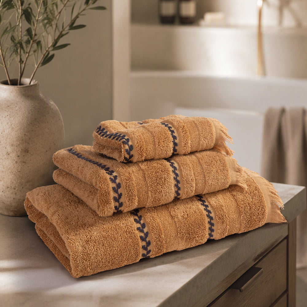 Πετσέτα Σώματος Μουσταρδί Volter Nef-Nef Homeware