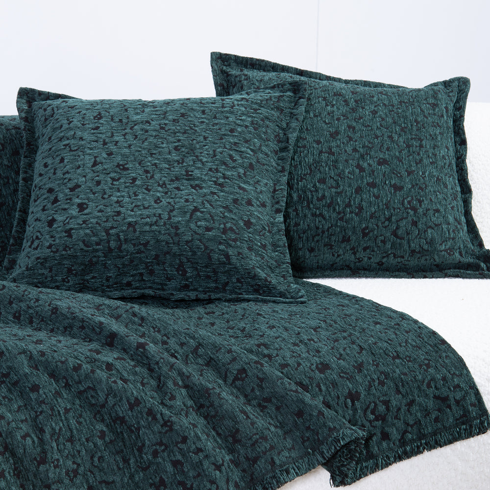 Μαξιλάρι Διακοσμητικό Πράσινο Leopard Nef-Nef Homeware
