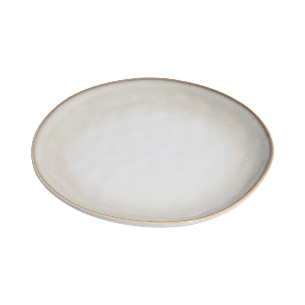 Πιάτο Ρηχό Εκρού Πορσελάνινο 27cm Ivory Estia