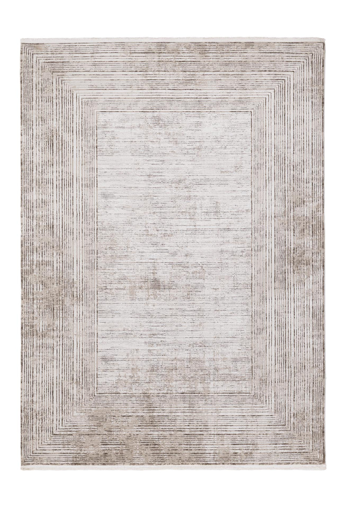 Χαλί Hermes της Royal Carpet σε εκρού, σε ολόκληρη όψη, με προσεγμένο σχέδιο της σειράς και εμφανή υφή επιφάνειας.