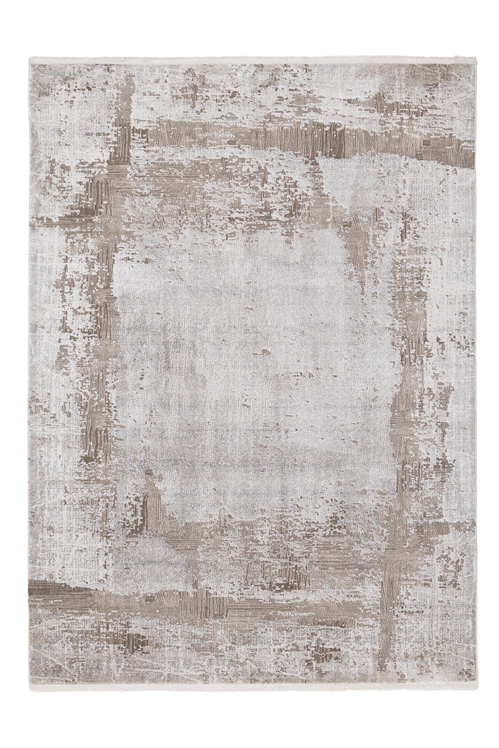 Χαλί Hermes της Royal Carpet σε εκρού, σε ολόκληρη όψη, με προσεγμένο σχέδιο της σειράς και εμφανή υφή επιφάνειας.