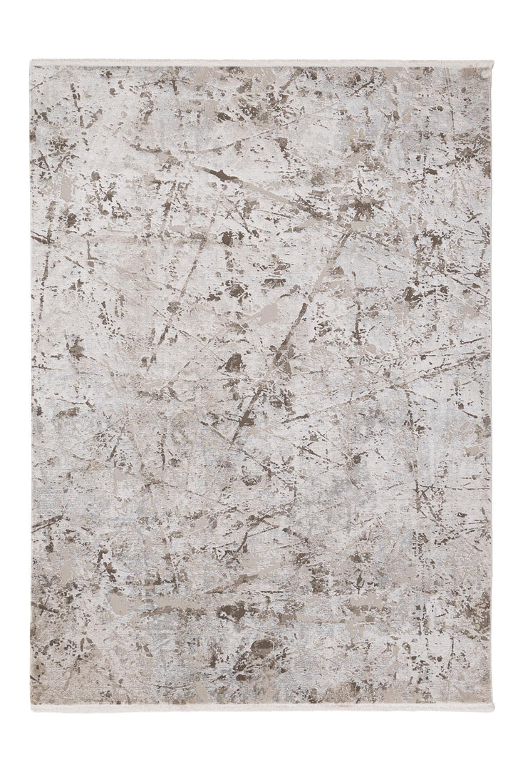 Χαλί Hermes της Royal Carpet σε εκρού, σε ολόκληρη όψη, με προσεγμένο σχέδιο της σειράς και εμφανή υφή επιφάνειας.