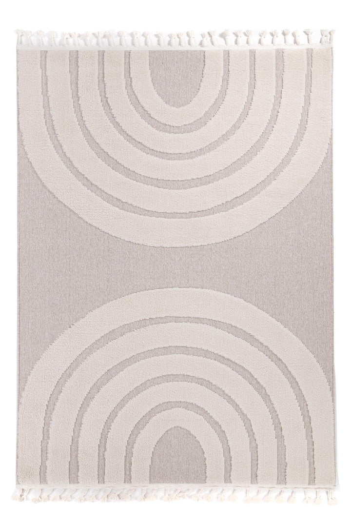 Παιδικό χαλί Royal Carpet της Royal Carpet σε ουδέτερη απόχρωση, σε ολόκληρη όψη, με προσεγμένο σχέδιο της σειράς και εμφανή υφή επιφάνειας.
