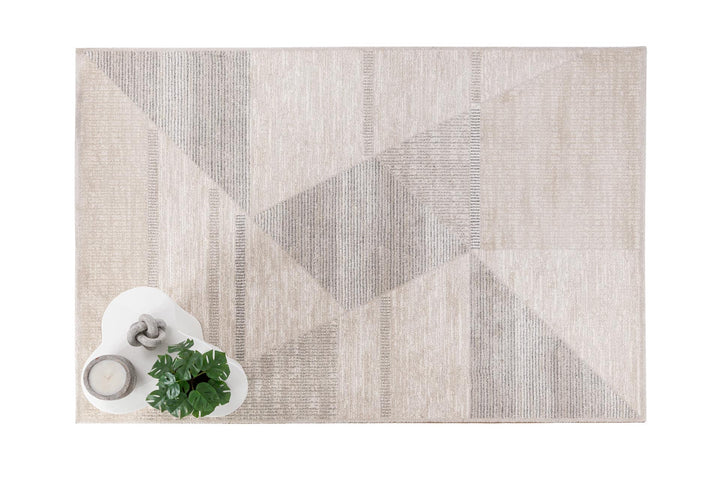 Μοντέρνο Χαλί Κρεμ Πολυεστερικό Solid Royal Carpet 2.00X2.50 (1409)