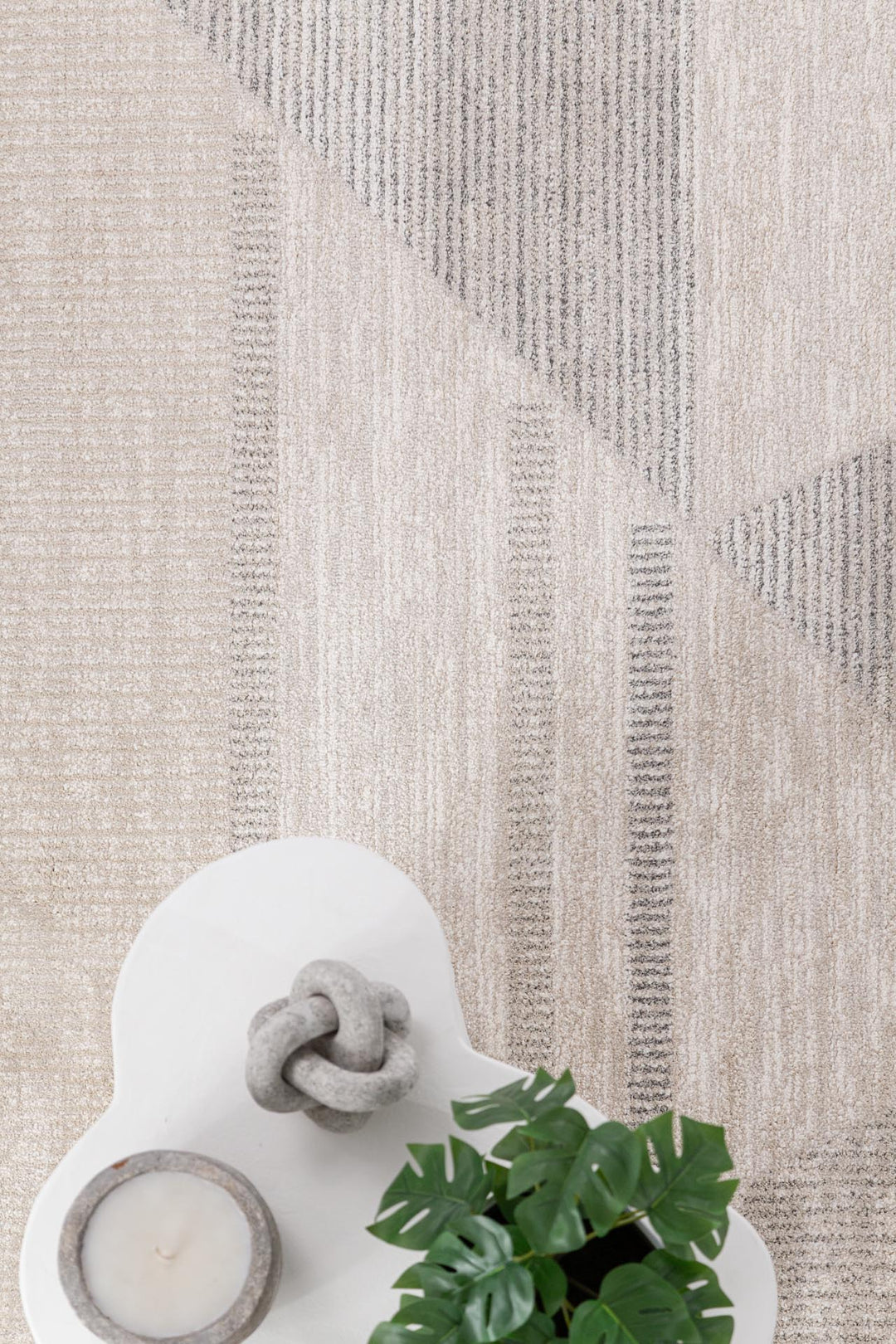 Μοντέρνο Χαλί Κρεμ Πολυεστερικό Solid Royal Carpet 2.00X2.50 (1409)