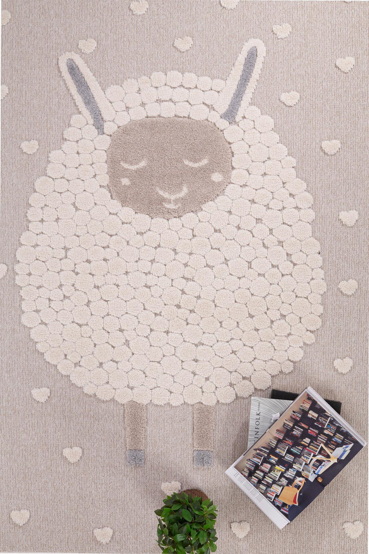 Παιδικό Χαλί "Lila Kids" Sheep 1.33X1.90- Royal Carpet