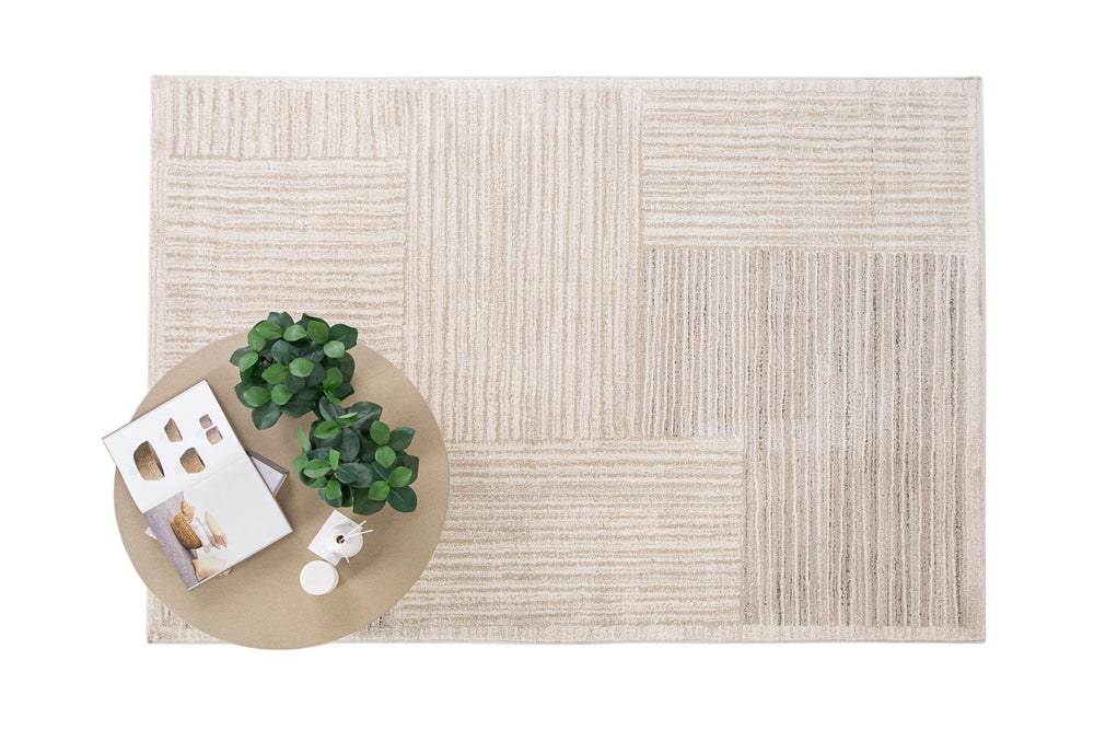 Μοντέρνο Χαλί Λευκό Πολυεστερικό Solid Royal Carpet 1.60X2.30 (1760)