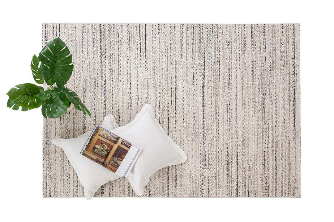 Μοντέρνο Χαλί Λευκό Πολυεστερικό Solid Royal Carpet 1.60X2.30 (1772A)