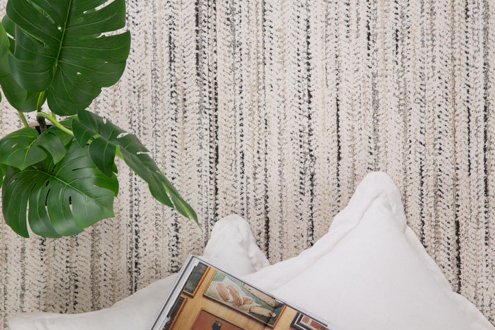 Μοντέρνο Χαλί Λευκό Πολυεστερικό Solid Royal Carpet 1.33X1.90 (1772A)
