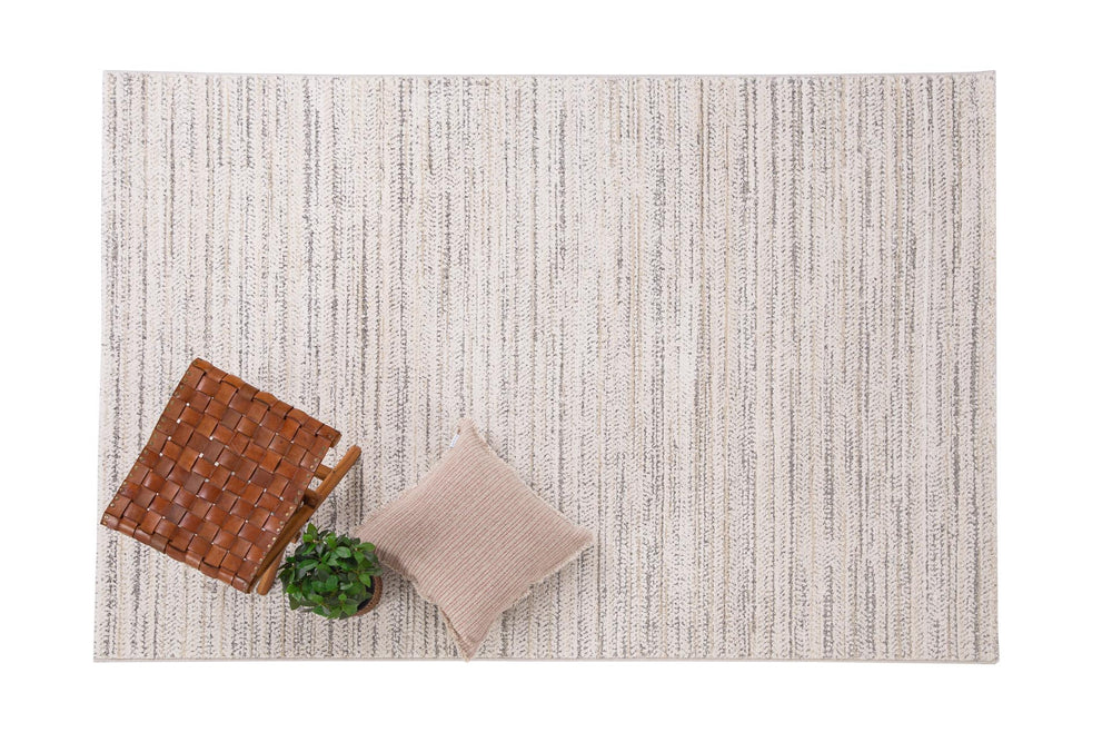 Μοντέρνο Χαλί Λευκό Πολυεστερικό Solid Royal Carpet 1.60X2.30 (1772C)