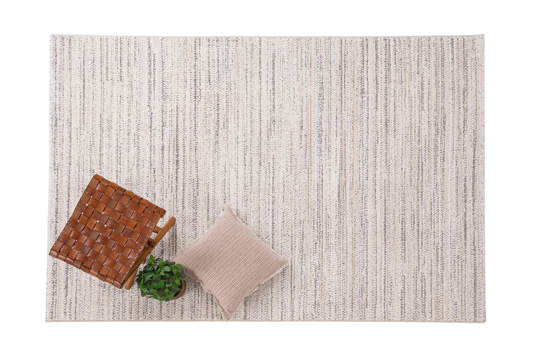 Μοντέρνο Χαλί Λευκό Πολυεστερικό Solid Royal Carpet 1.60X2.30 (1772C)