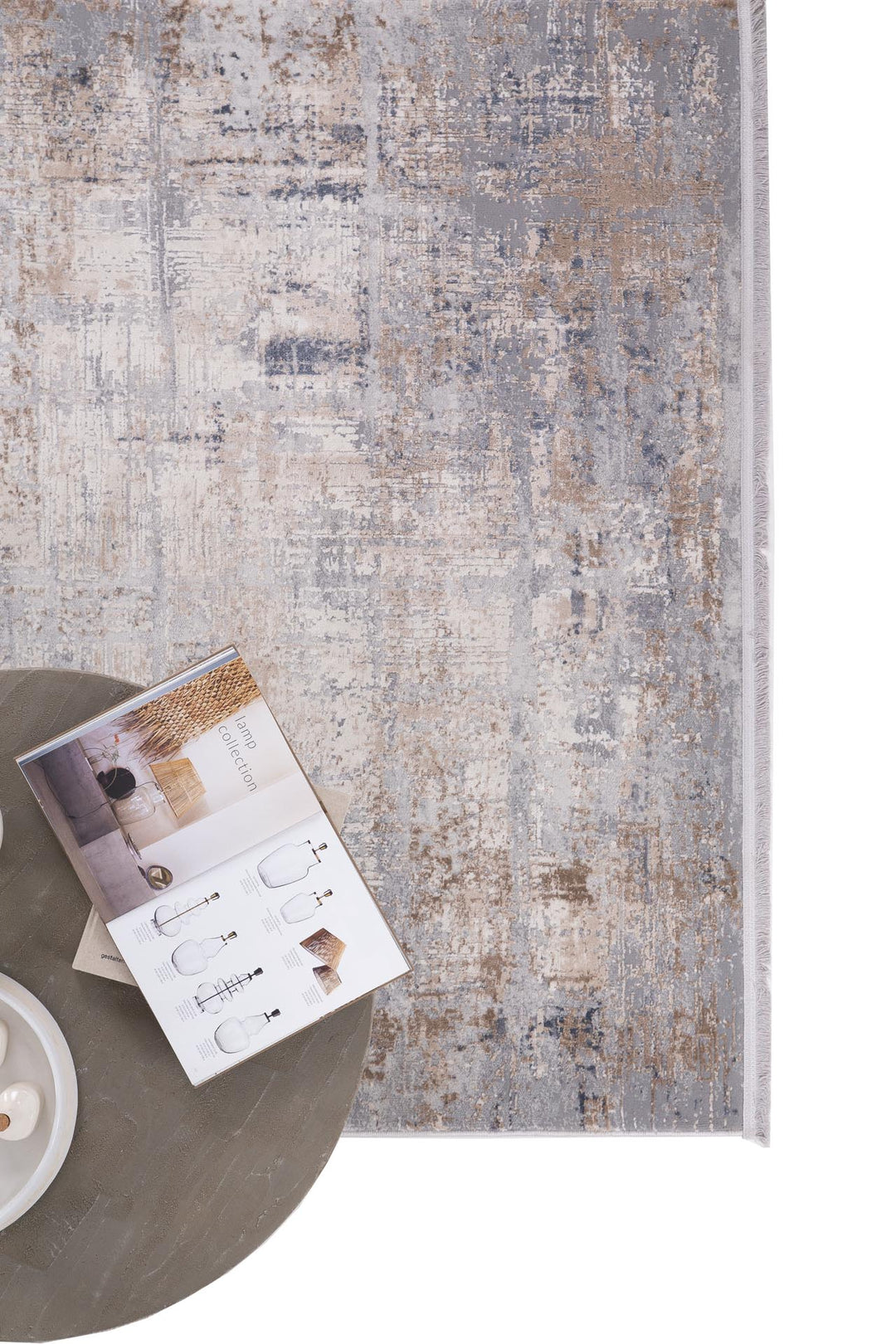Vintage Χαλί Γκρι Πολυεστερικό Allure Royal Carpet 1.60Χ2.30 (20175)