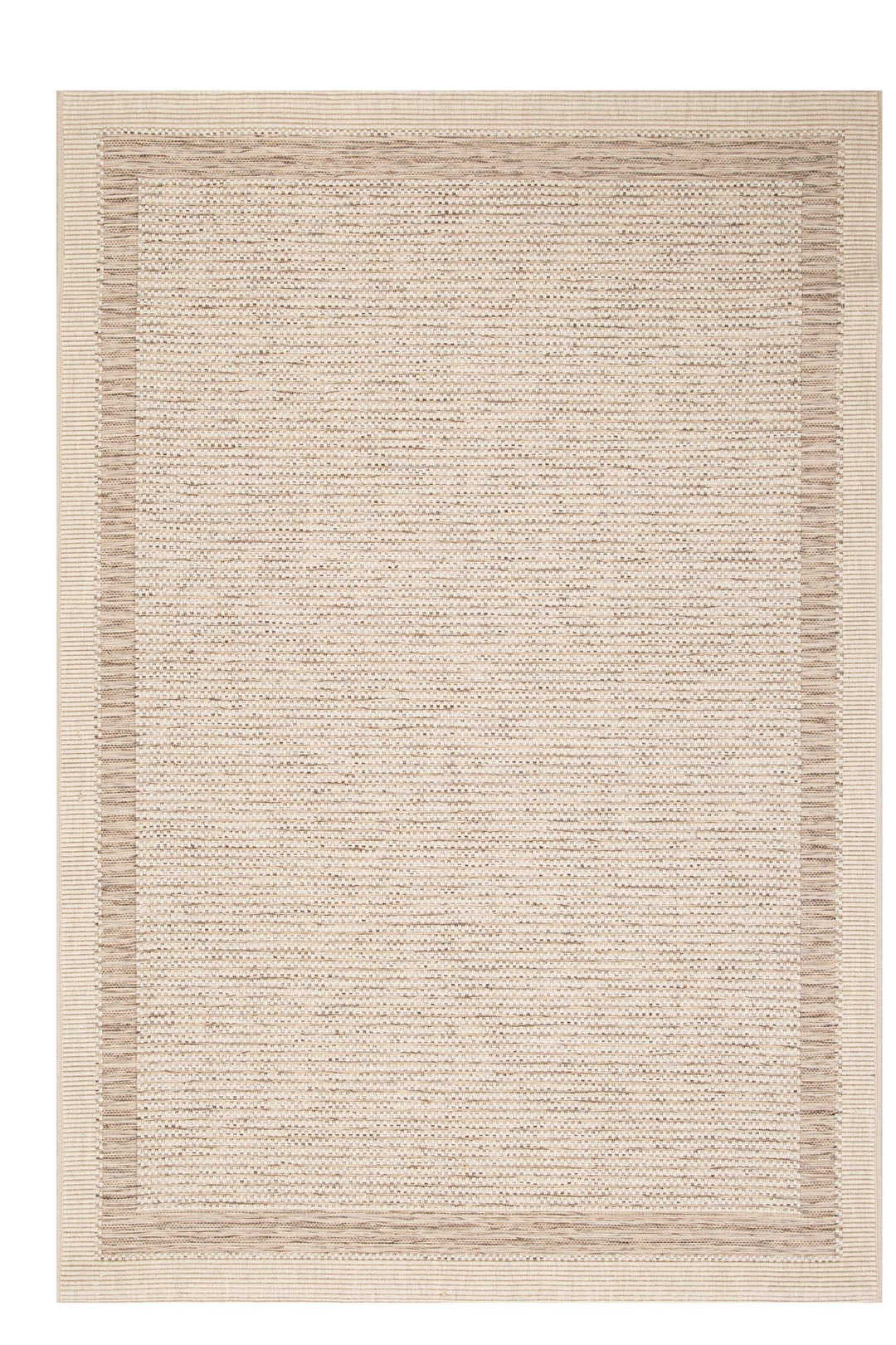 Μοντέρνο Χαλί Εκρού Teora Royal Carpet 1.60X2.30