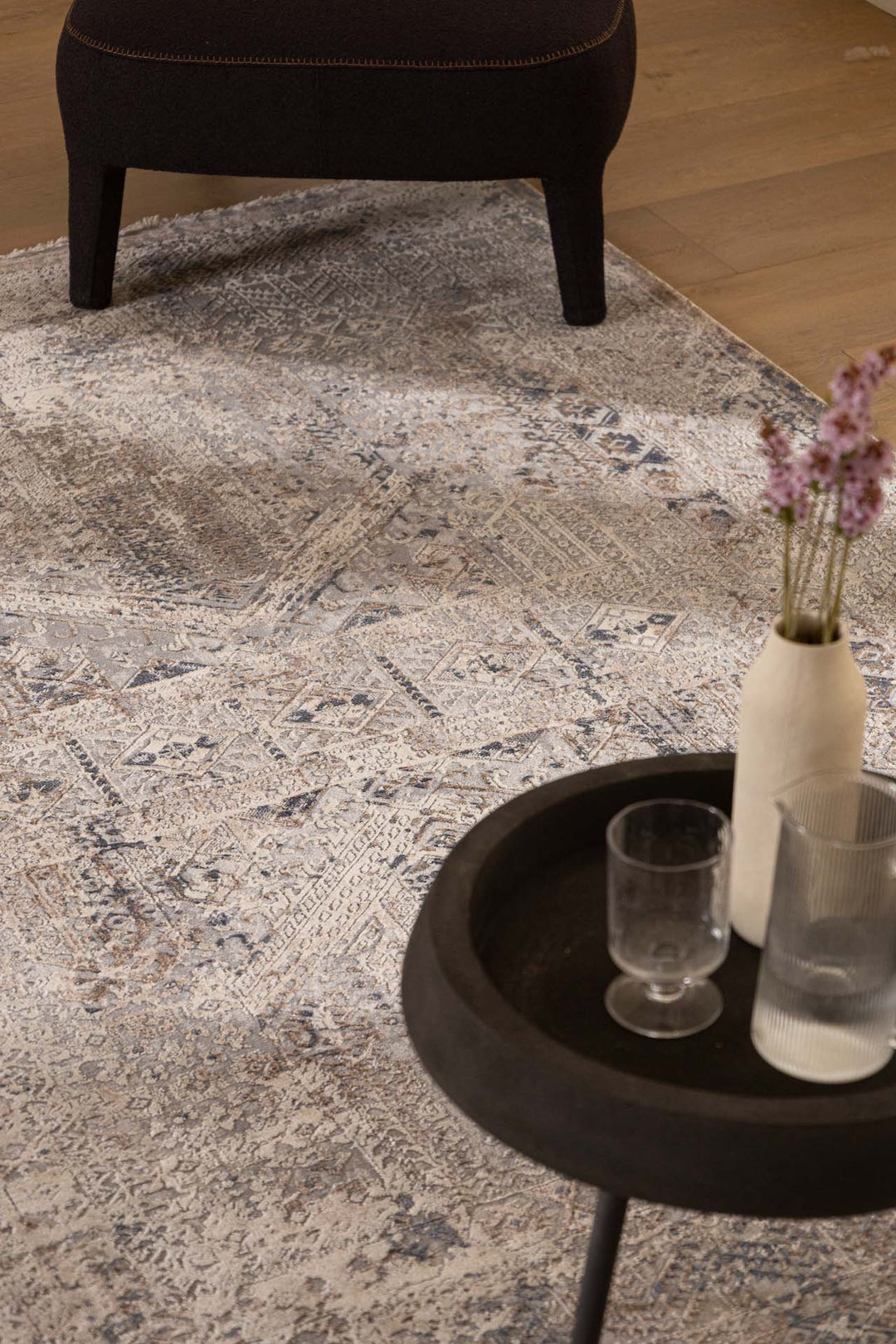 Vintage Χαλί Γκρι-Μπεζ Πολυεστερικό Allure Royal Carpet 2.00X2.90 (30143)