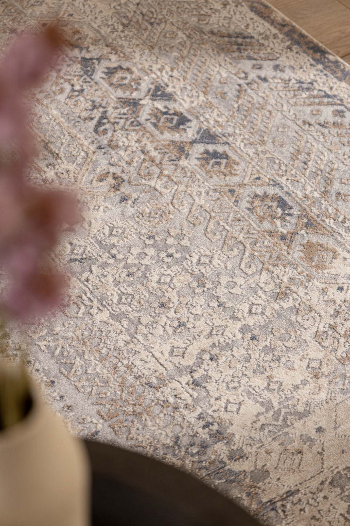 Vintage Χαλί Γκρι-Μπεζ Πολυεστερικό Allure Royal Carpet 2.00X2.90 (30143)