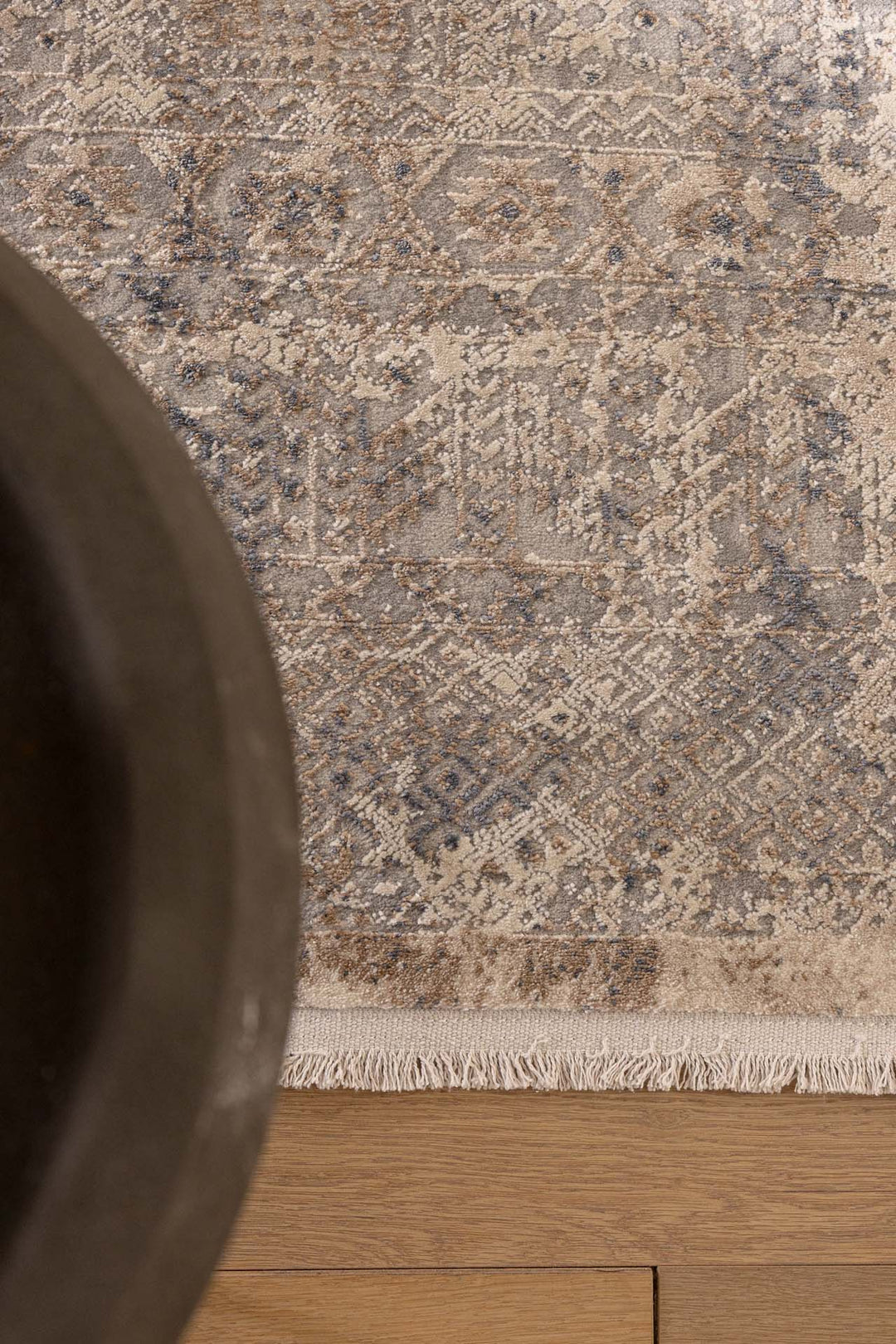 Vintage Χαλί Γκρι-Μπεζ Πολυεστερικό Allure Royal Carpet 2.00X2.90 (30143)