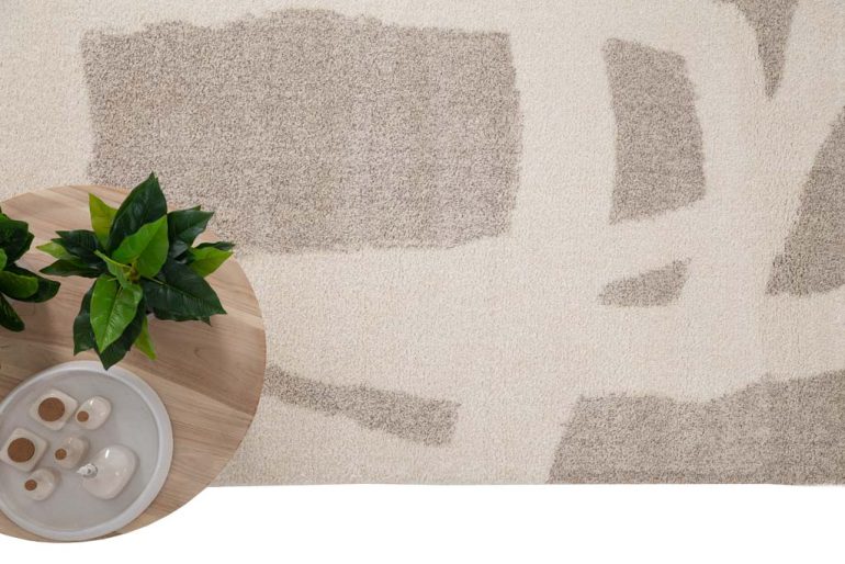 Μοντέρνο Χαλί Μόκα Πολυεστερικό Lilly Royal Carpet 1.60X2.30