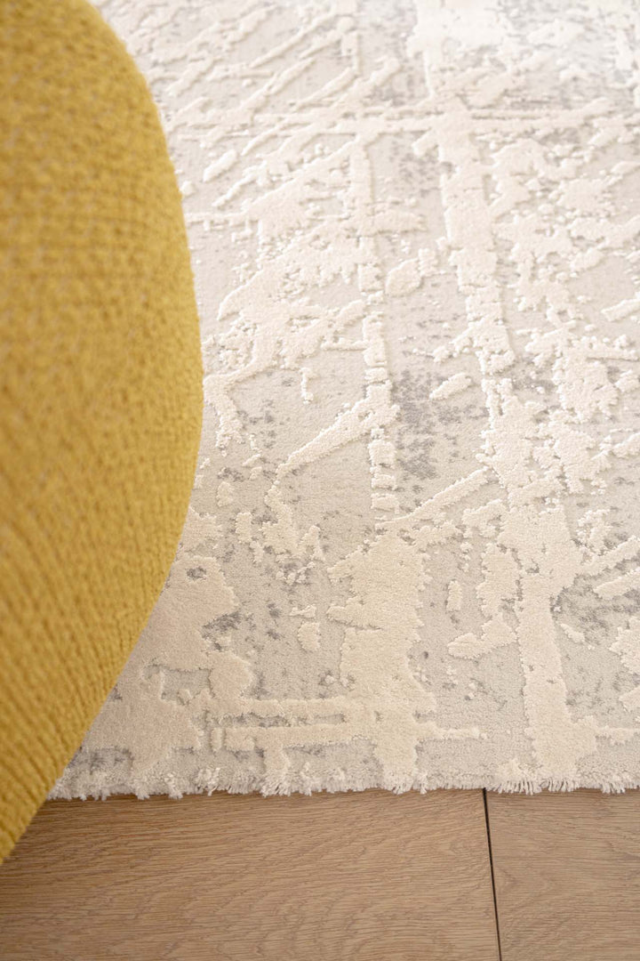 Μοντέρνο Χαλί Λευκό Πολυεστερικό Silky Royal Carpet 2.40Χ3.00 (340D)