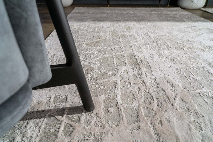 Μοντέρνο Χαλί Λευκό Πολυεστερικό Silky Royal Carpet 2.40Χ3.00 (340D)