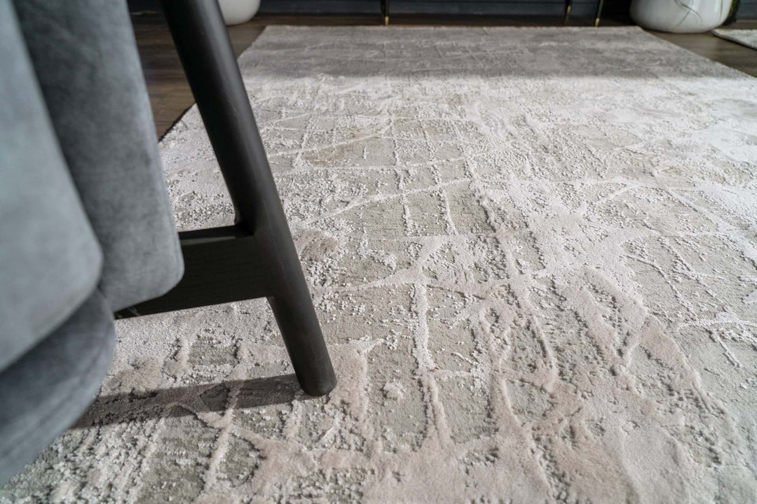 Μοντέρνο Χαλί Λευκό Πολυεστερικό Silky Royal Carpet 2.00X2.50 (340D)