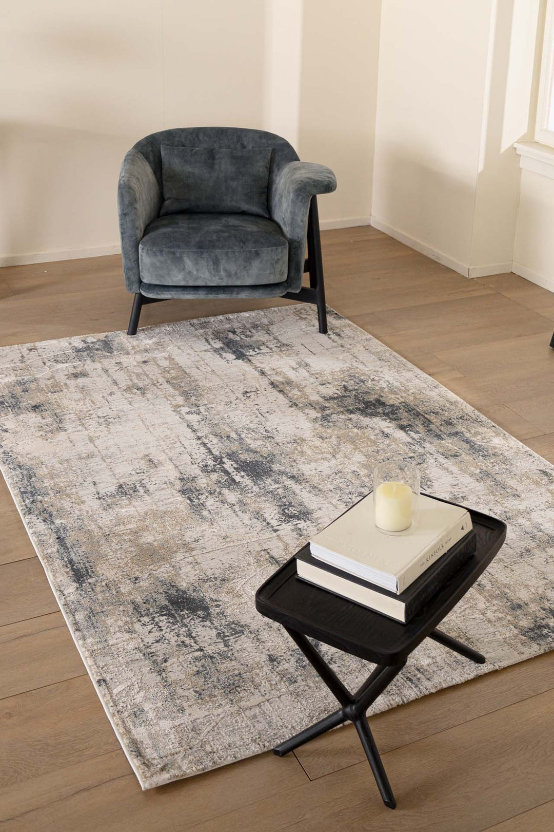 Μοντέρνο Χαλί Μπεζ Πολυεστερικό Silky Royal Carpet 2.00X2.50 (341C)