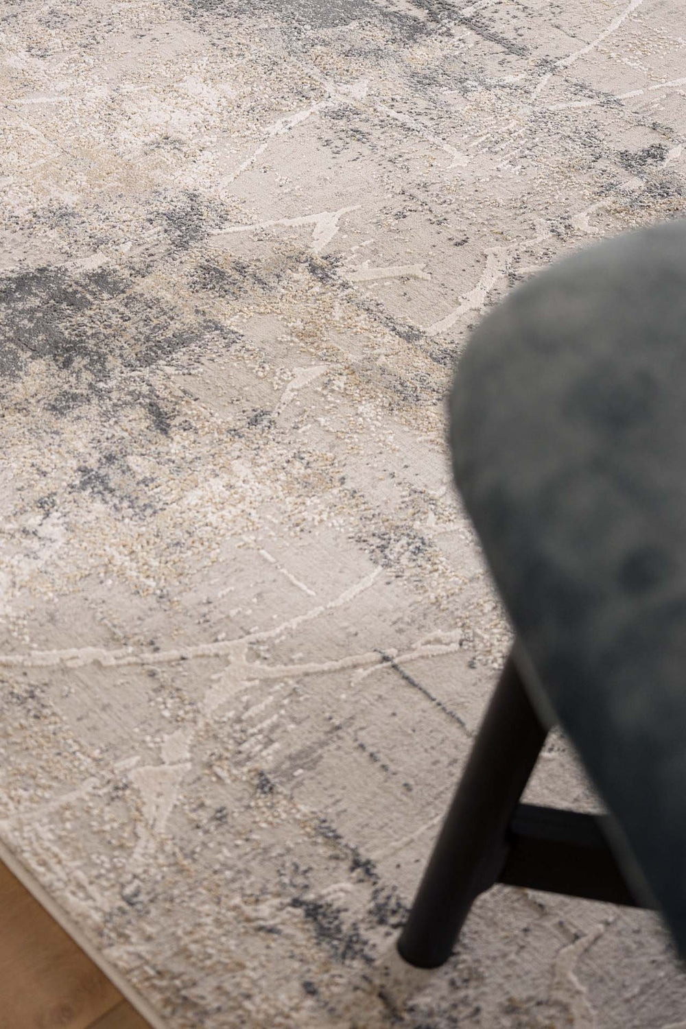 Μοντέρνο Χαλί Μπεζ Πολυεστερικό Silky Royal Carpet 0.70Χ2.40 (341C)