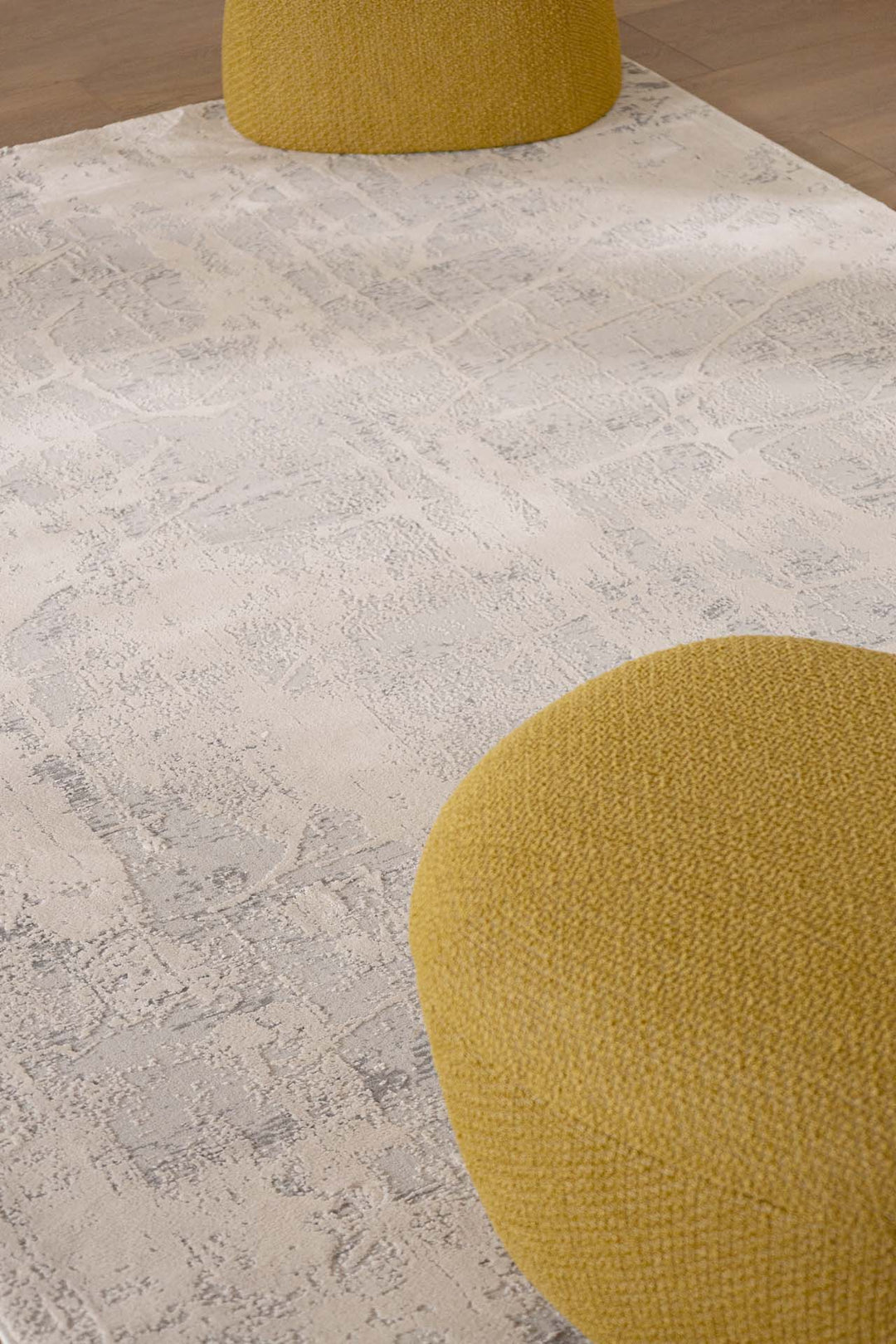 Μοντέρνο Χαλί Λευκό Πολυεστερικό Silky Royal Carpet 1.60Χ2.30 (341D)