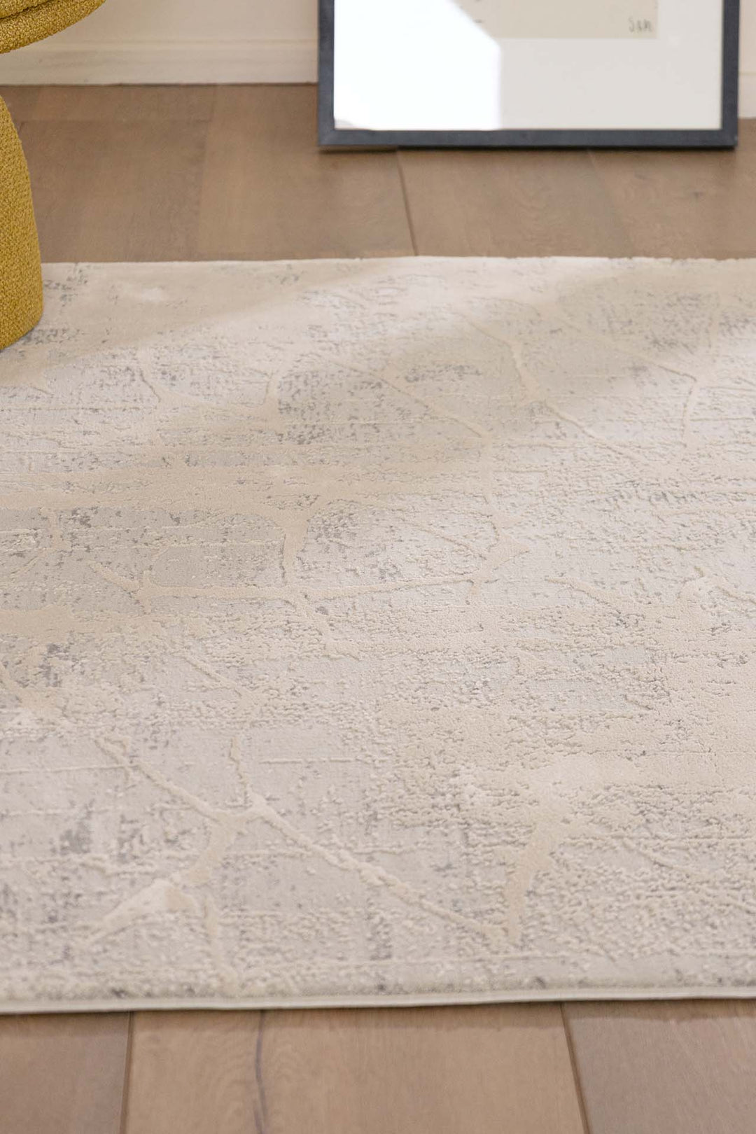 Μοντέρνο Χαλί Λευκό Πολυεστερικό Silky Royal Carpet 1.60Χ2.30 (341D)