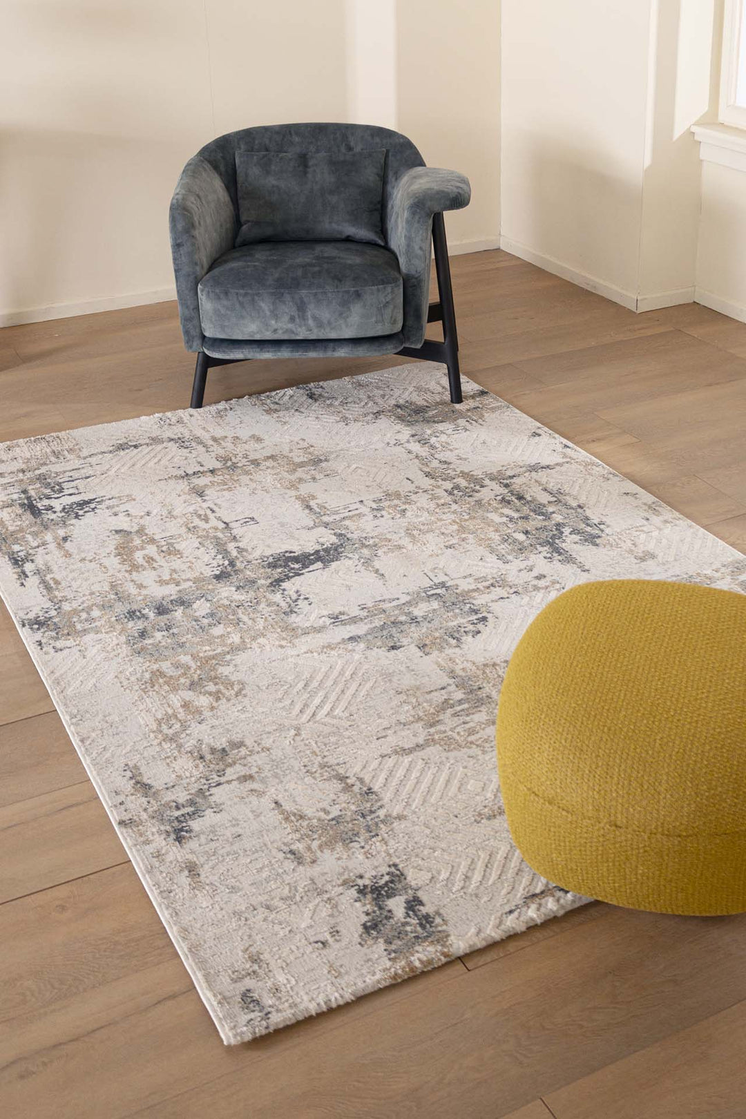 Μοντέρνο Χαλί Μπεζ Πολυεστερικό Silky Royal Carpet 2.00Χ2.90 (342C)