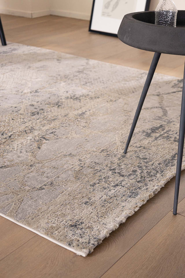 Μοντέρνο Χαλί Γκρι Πολυεστερικό Silky Royal Carpet 2.00Χ2.90 (344A)