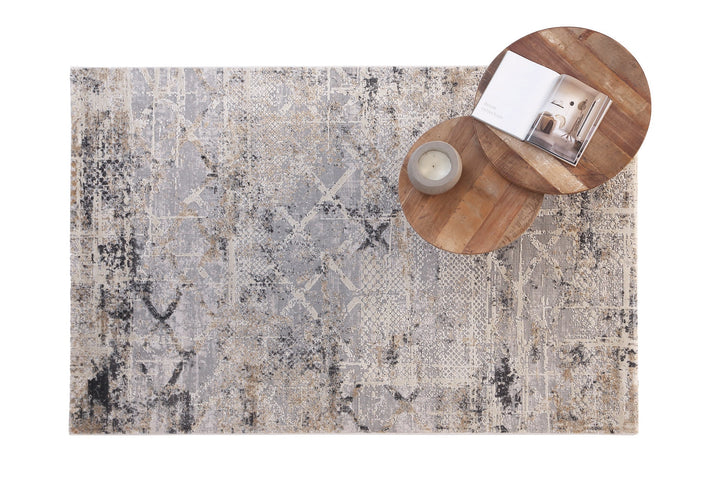 Μοντέρνο Χαλί Γκρι Πολυεστερικό Silky Royal Carpet 2.40Χ3.00 (344A)