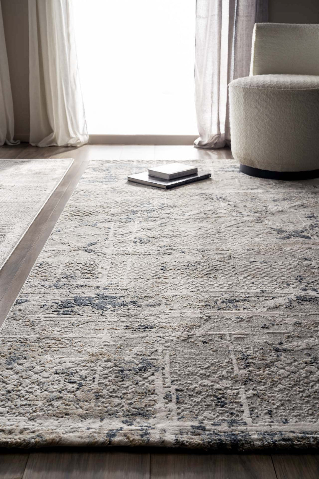 Μοντέρνο Χαλί Γκρι Πολυεστερικό Silky Royal Carpet 2.40Χ3.00 (344A)